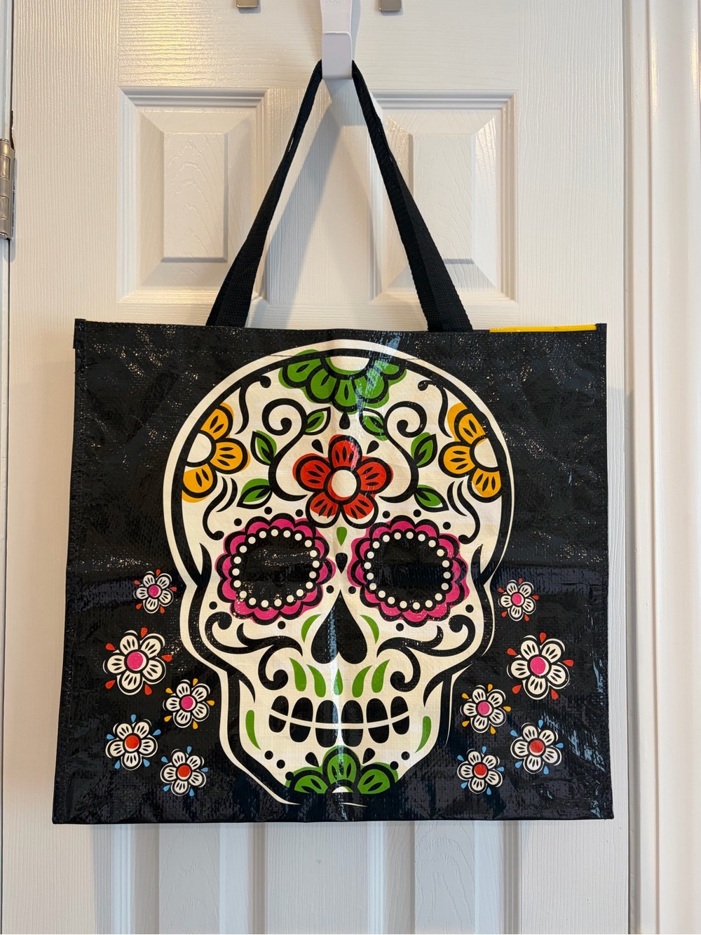 TJ Maxx Sugar Skull Reusable Tote Bag 💀🌹🌼🛍️
